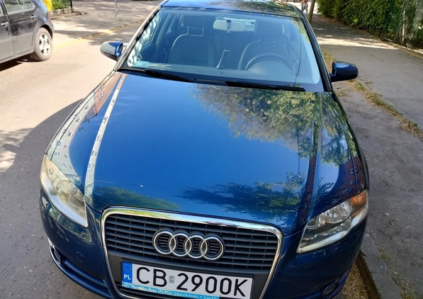 Audi A4 cena 18500 przebieg: 178000, rok produkcji 2005 z Bydgoszcz małe 67